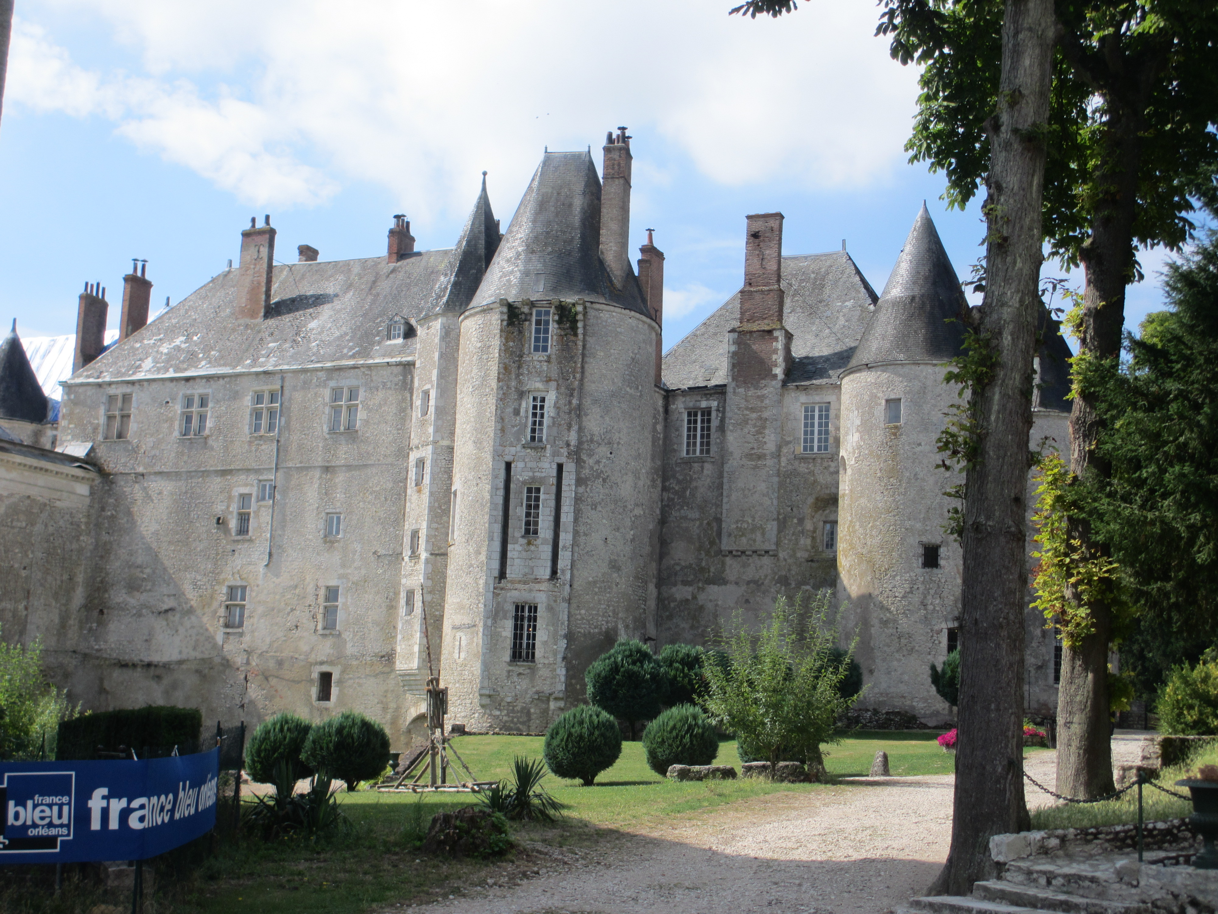 Le château de Meung-sur-Loire