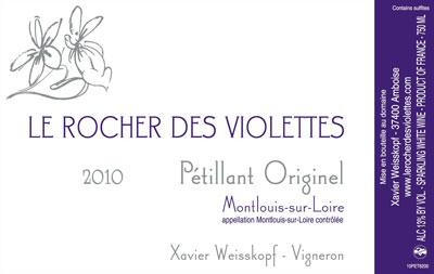 Rocher des Violettes pétillant originel